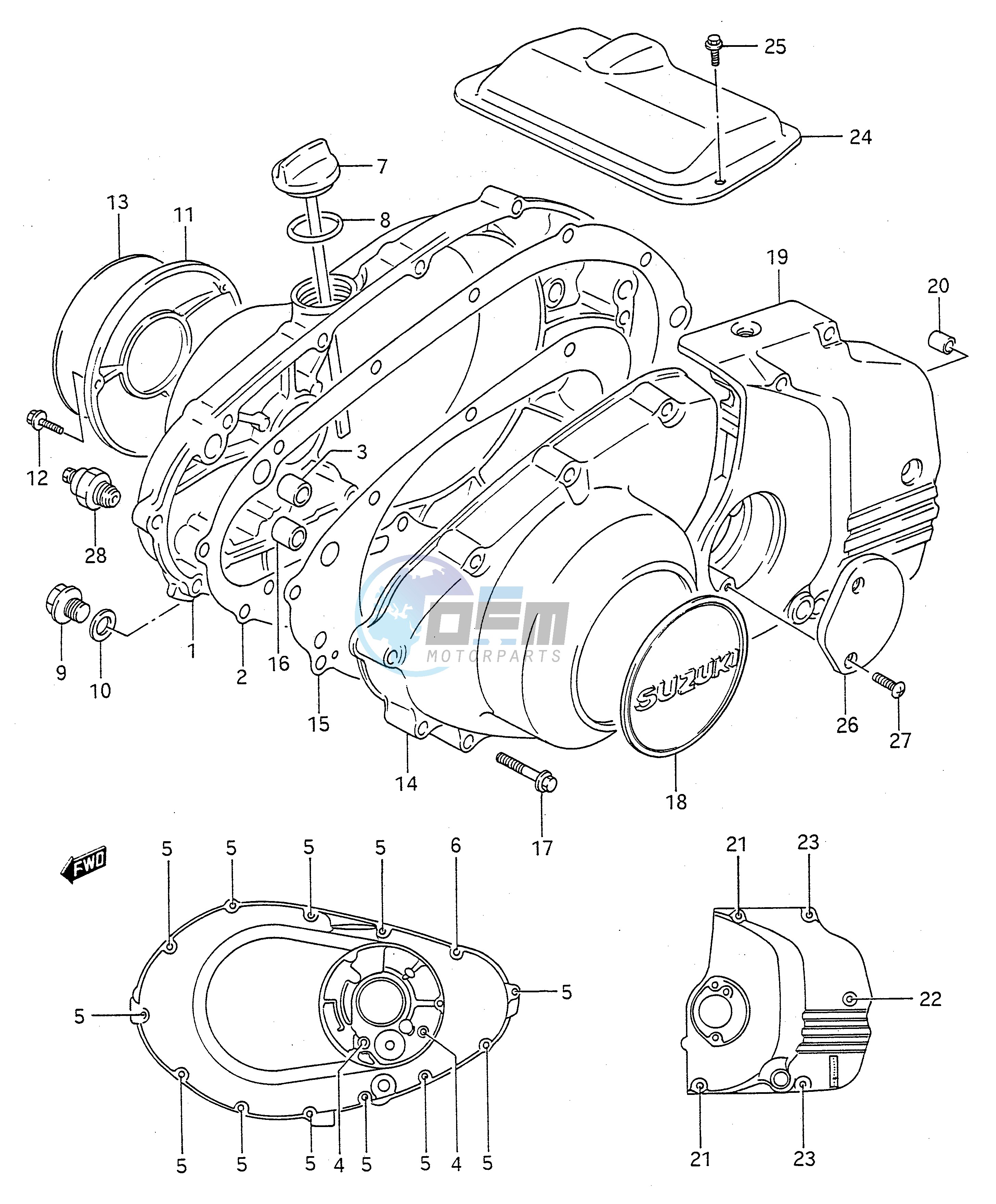 CRANKCASE COVER