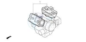 VF750C2 drawing GASKET KIT A