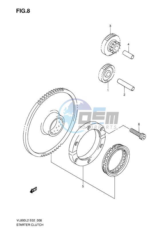 STARTER CLUTCH