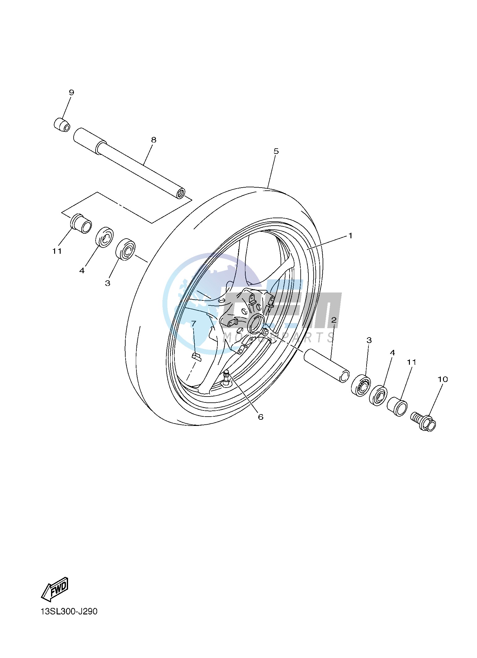 FRONT WHEEL