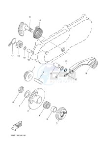 NS50F AEROX 4 (1GB3 1GB3 1GB3) drawing STARTER