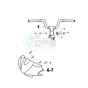 VIVA SP1 drawing HANDLEBAR