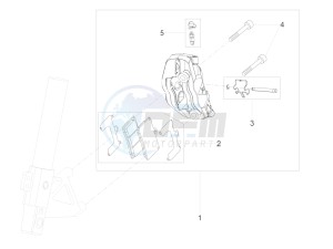 RS 125 RS REPLICA 4T E4 ABS (APAC) drawing Front brake caliper