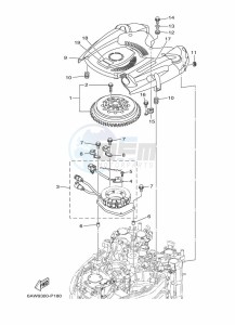 F350AETX drawing IGNITION