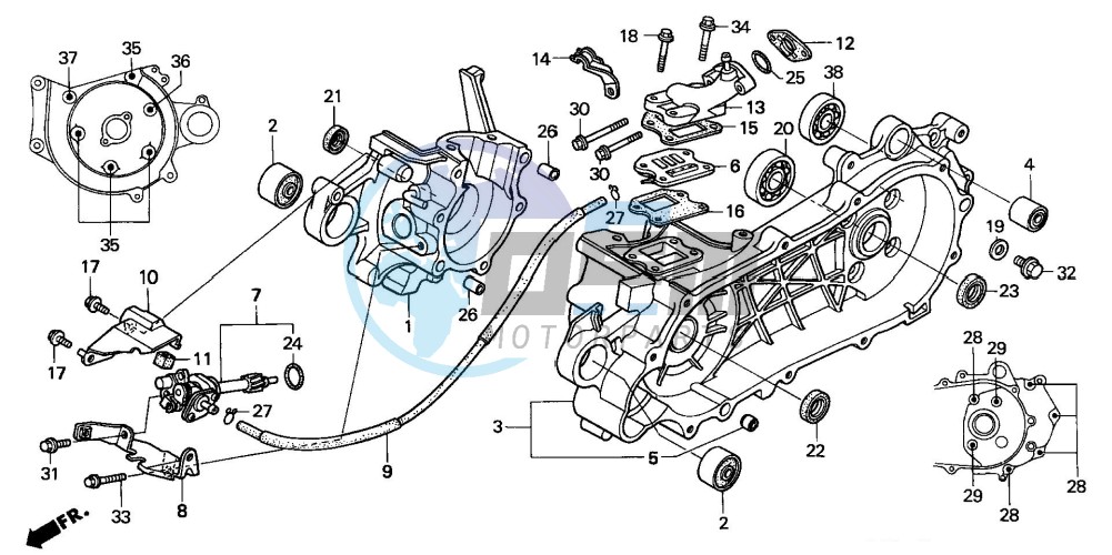 CRANKCASE/OIL PUMP