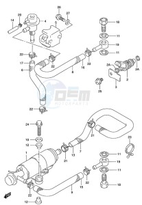 DT 140 drawing Fuel Injector (DT140EFI