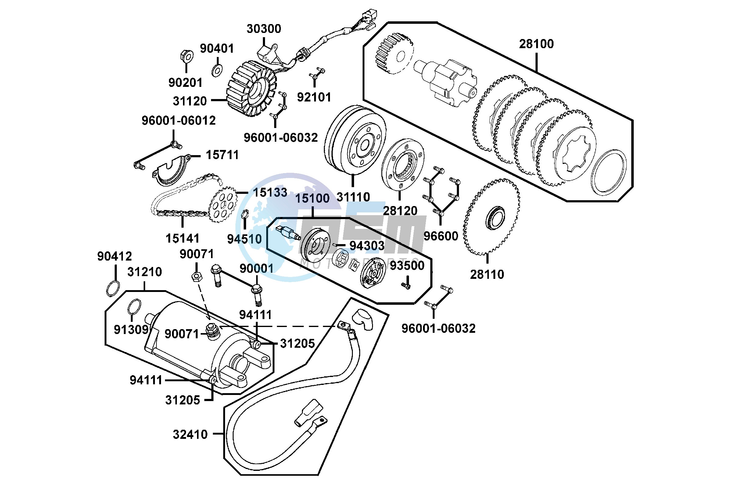 Starting Motor - Generator