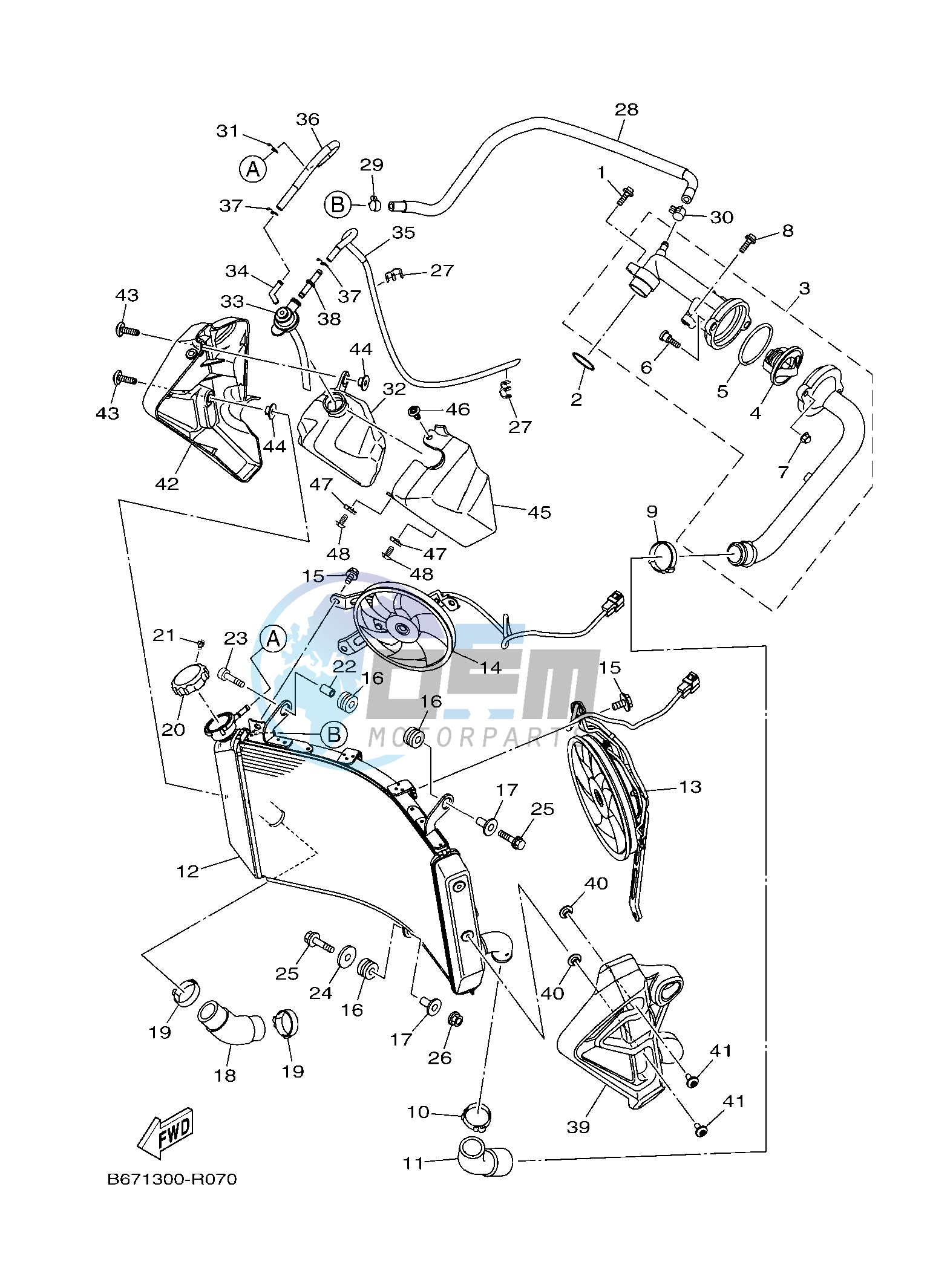 RADIATOR & HOSE