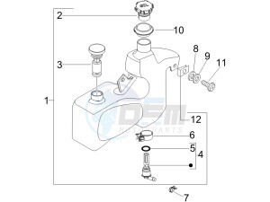 LX 50 2T drawing Oil tank