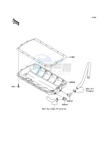 JET SKI ULTRA 250X JT1500B7F FR drawing Oil Pan