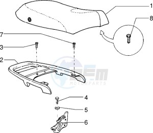 Sfera RST 80 drawing Saddle