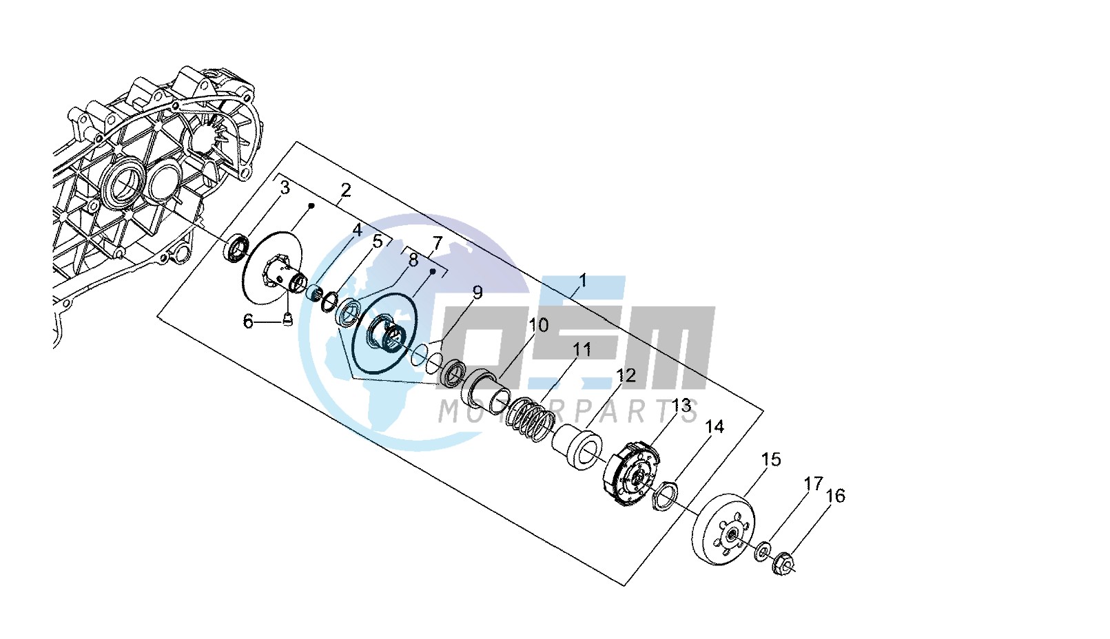 DRIVEN PULLEY