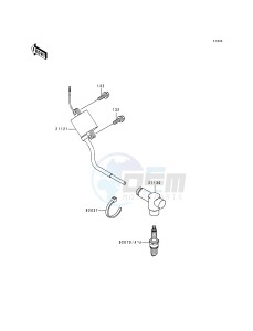 KX 125 K [KX125] (K1) [KX125] drawing IGNITION SYSTEM