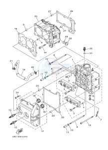 XP500 T-MAX 530 (59CS) drawing CYLINDER