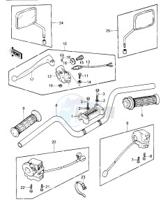 KZ 1300 A (A1-A3) drawing HANDLEBAR