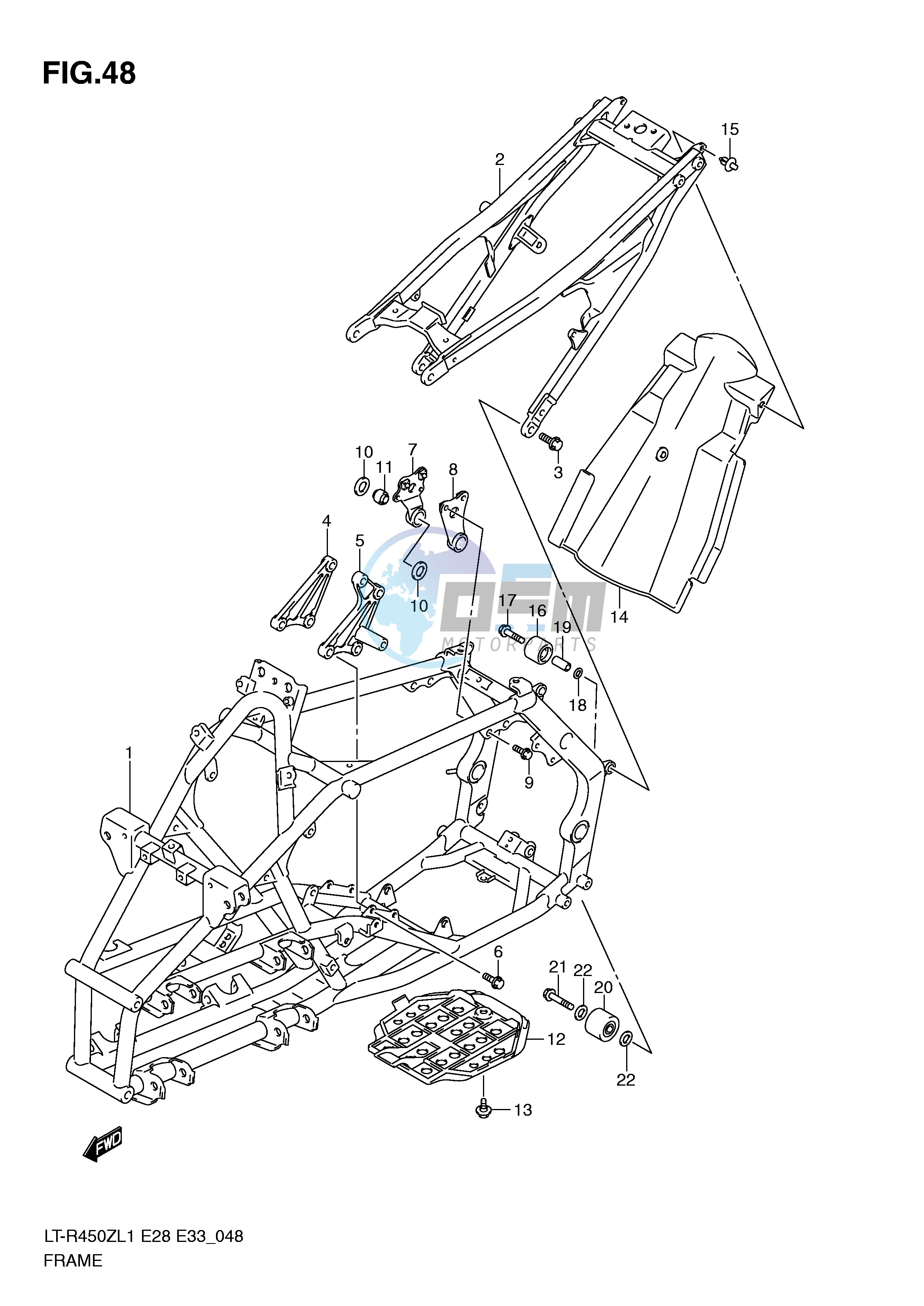 FRAME (LT-R450ZL1 E33)