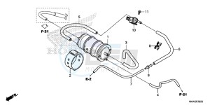 NC750SAG NC750S Europe Direct - (ED) drawing CANISTER