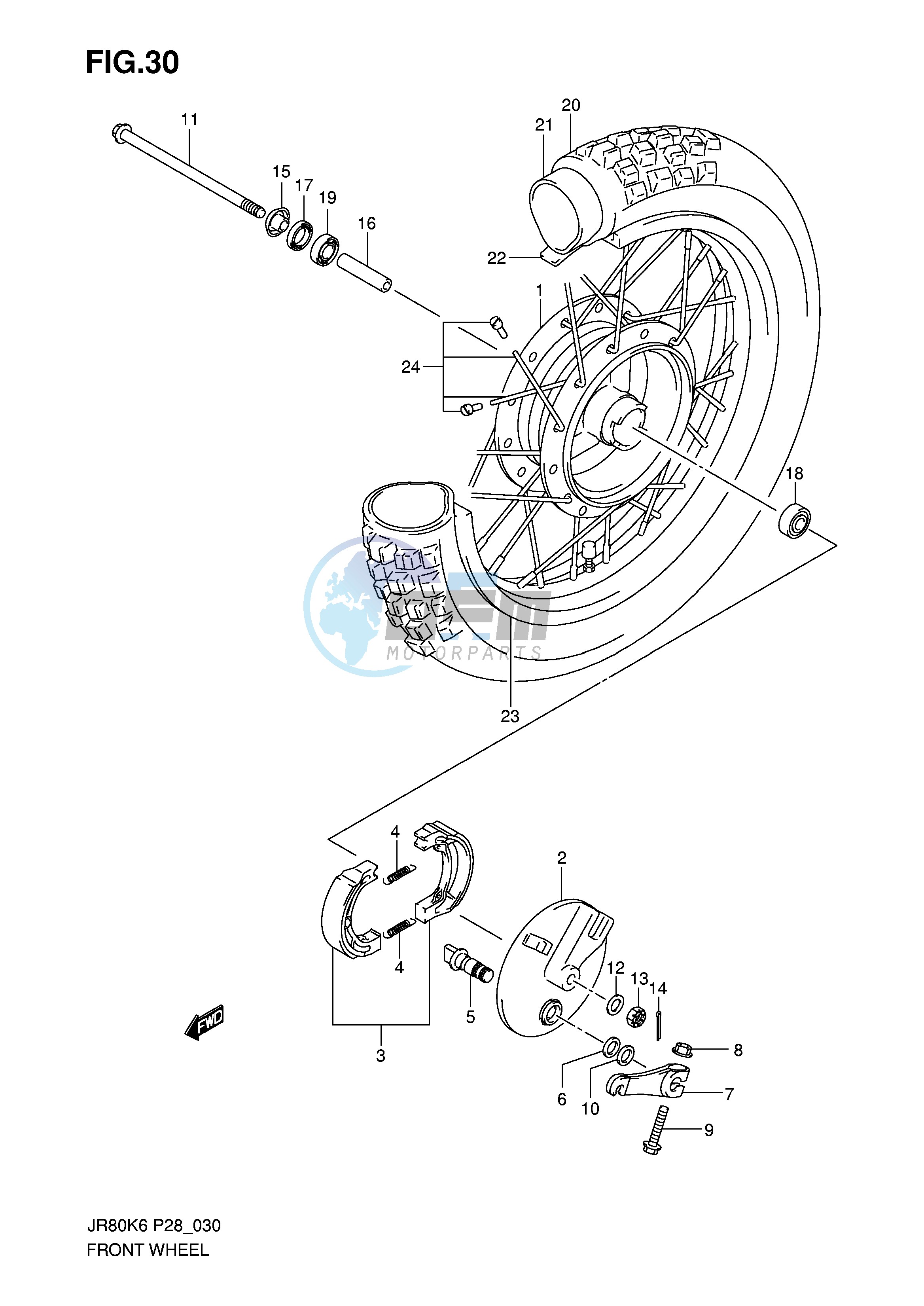 FRONT WHEEL