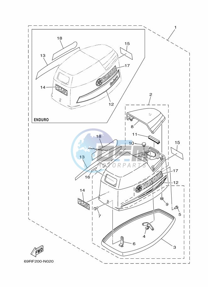 TOP-COWLING