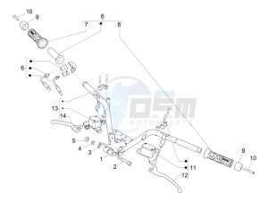 MP3 300 HPE (EMEA, APAC) drawing Handlebars - Master cil.