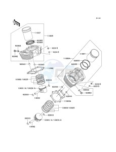 VN 1500 J [VULCAN 1500 DRIFTER] (J1-J2) [VULCAN 1500 DRIFTER] drawing CYLINDER_PISTON-- S- -