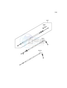 NINJA 300 ABS EX300BGFA XX (EU ME A(FRICA) drawing Cables