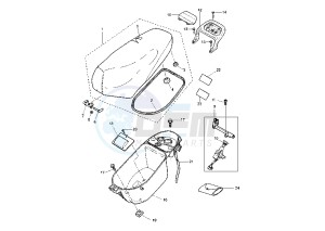 BW'S NEXT GENERATION 50 drawing SEAT