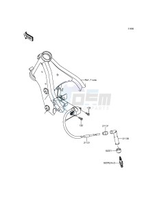 KLX250 KLX250SEF XX (EU ME A(FRICA) drawing Ignition System