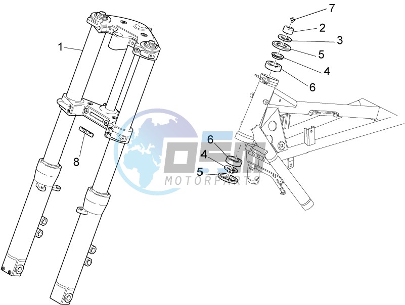 Front fork I