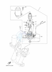 LF150B-GRAPHIC-SET drawing TILT-SYSTEM-2