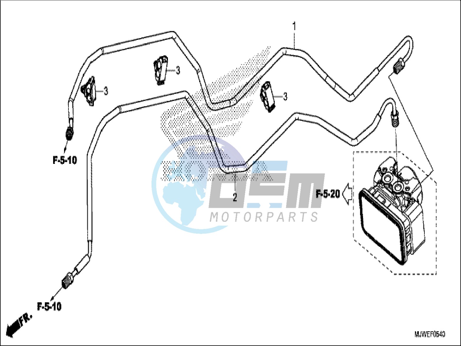 BRAKE PIPE