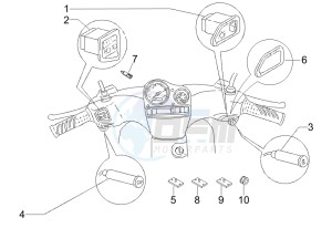 Stalker 50 drawing Selectors - Switches - Buttons