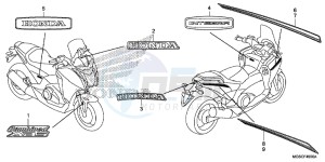 NC700DD INTEGRA E drawing MARK/EMBLEM