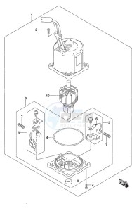 DF 300B drawing PTT Motor