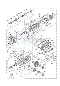 YFM700FWB KODIAK 700 KODIAK 700 (B16J) drawing DRIVE SHAFT