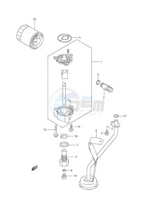 DF 60 drawing Oil Pump