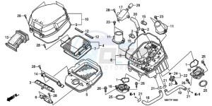 XL1000V9 E / MKH drawing AIR CLEANER