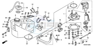 CRF450RA Europe Direct - (ED) drawing FUEL TANK