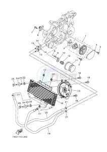 YFM350FWA YFM350DE GRIZZLY 350 4WD (1NSD 1NSE 1NSF) drawing OIL PUMP