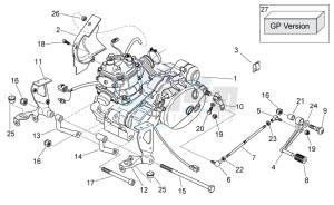 RS 125 E2 - E3 drawing Engine