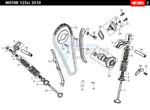 MARATHON-125-AC-SM-WHITE drawing VALVES - DISTRIBUTION CHAIN