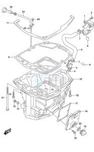 DF 175 drawing Oil Pan