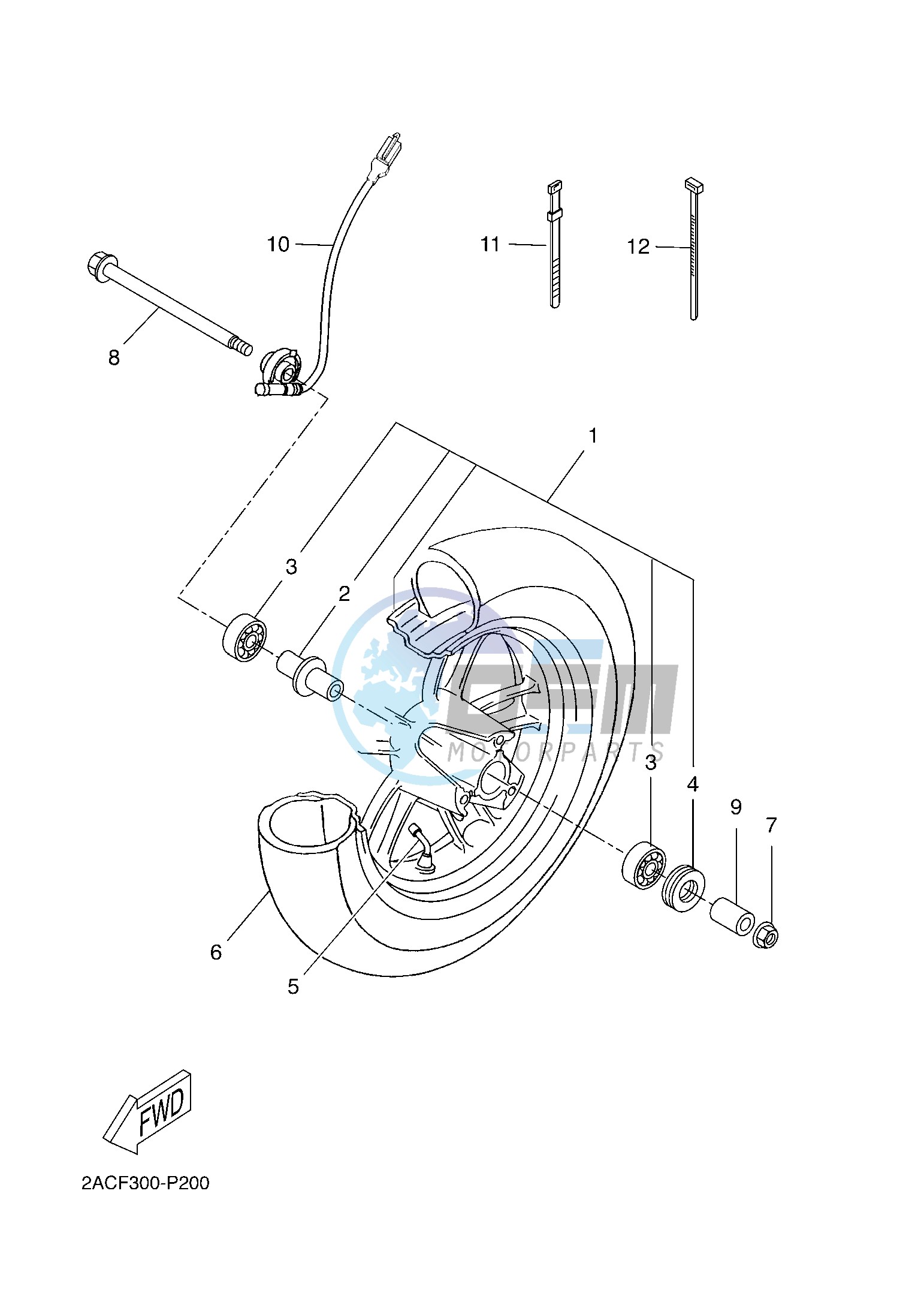 FRONT WHEEL