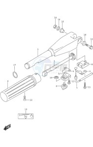 DF 4 drawing Tiller Handle