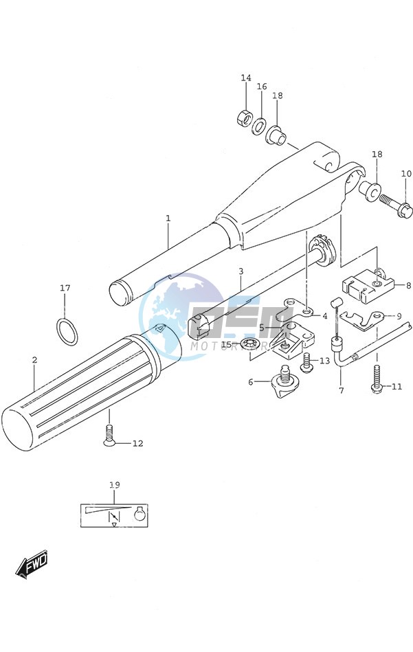 Tiller Handle