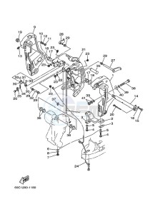 F100BETX drawing FRONT-FAIRING-BRACKET