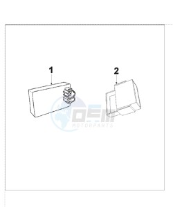 VIVA 3 L 4T A SPORTLINE drawing ELECTRONIC PART