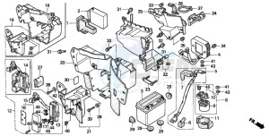 NV600C drawing BATTERY