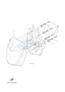 XTZ690D-B TENERE 700 (BW35) drawing HEADLIGHT