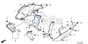 NSA700A9 Australia - (U / MME REF) drawing SIDE COVER